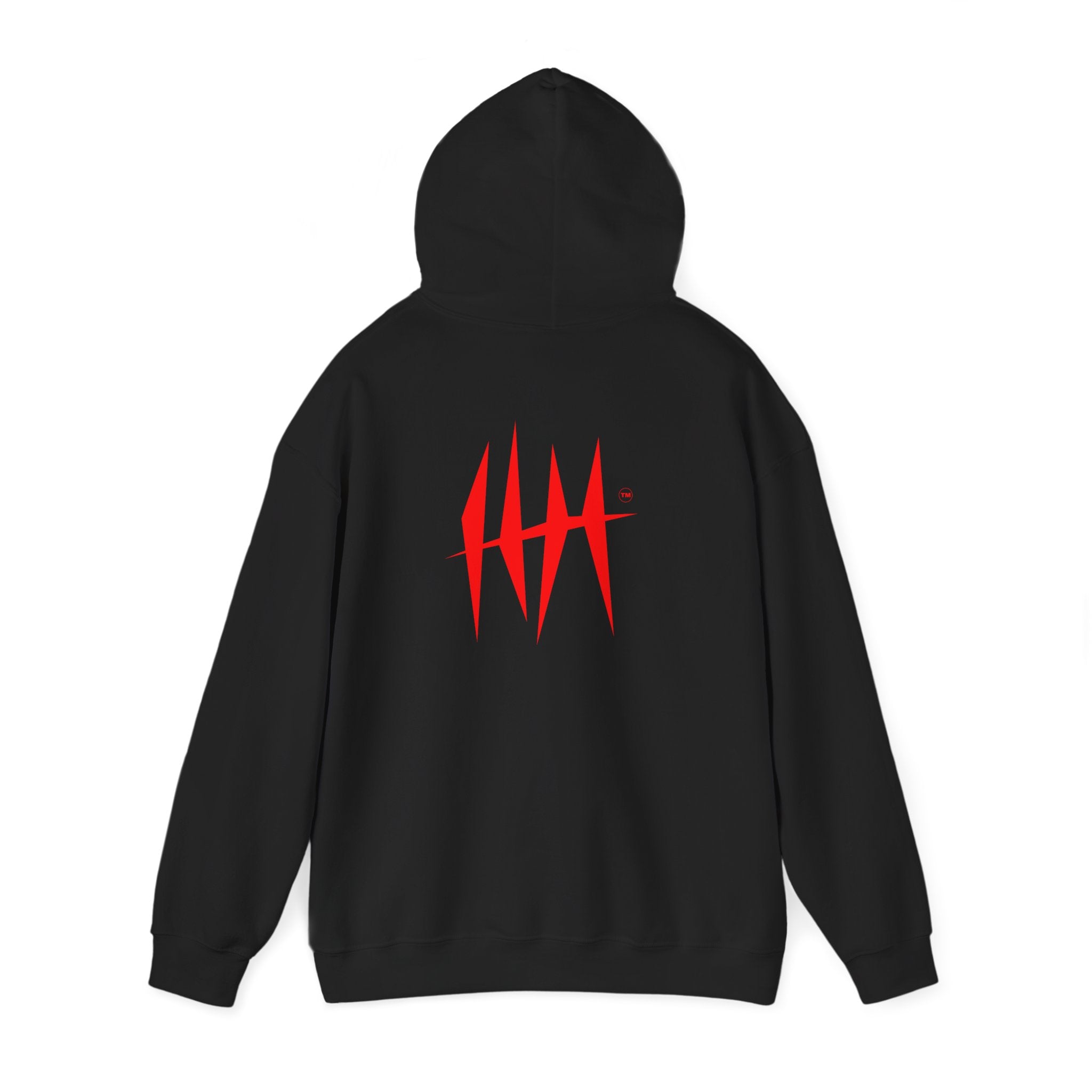 Edgy Unisex Hoodie for Comfort & Style, Graphic Hooded Sweatshirt, Perfect Gift for Teens, Casual Wear, Streetwear, Everyday Use
