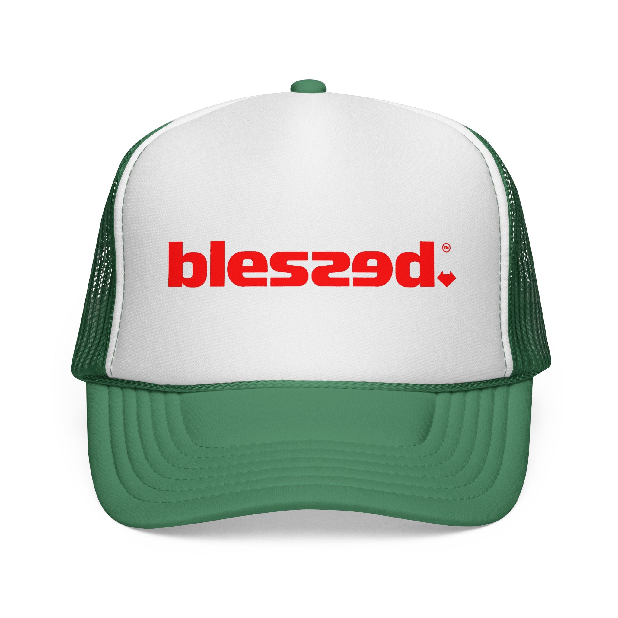 Blessed Trucker Caps, Casual Hat, Gift for Him/Her, Everyday Style, Trendy Headwear, Faith-Inspired Accessory