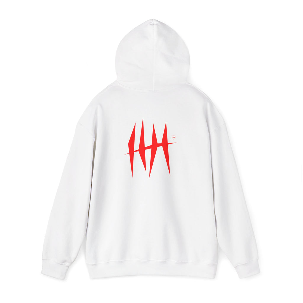 Edgy Unisex Hoodie for Comfort & Style, Graphic Hooded Sweatshirt, Perfect Gift for Teens, Casual Wear, Streetwear, Everyday Use
