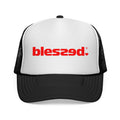 Blessed Trucker Caps, Casual Hat, Gift for Him/Her, Everyday Style, Trendy Headwear, Faith-Inspired Accessory