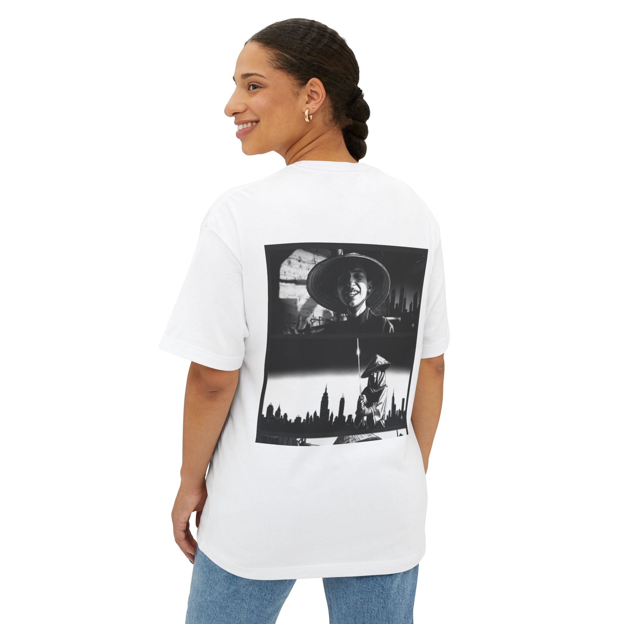 Blessed Oversized Boxy Tee, Unisex Graphic T-Shirt, Casual Streetwear, Gift for Him/Her, Vintage Style Tee, Trendy Summer Top